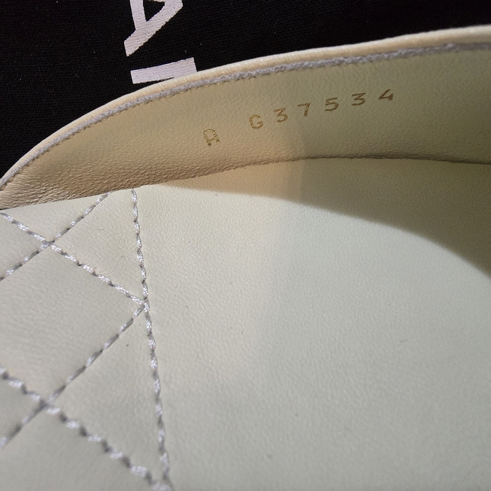 CHANEL Women's Flats with Pearl Detail - Picture 2 of 5
